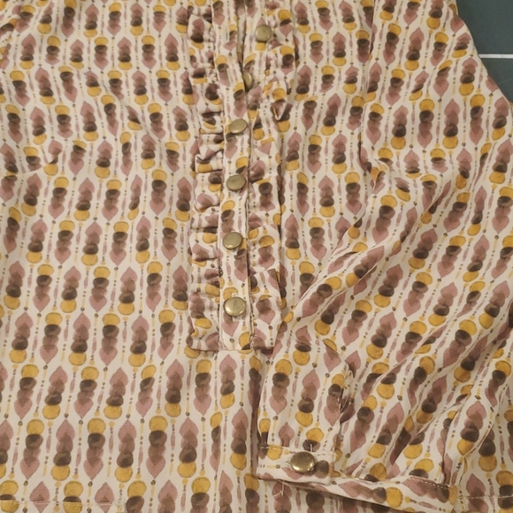 H&M 70s style dress size 4 - Picture 2 of 4